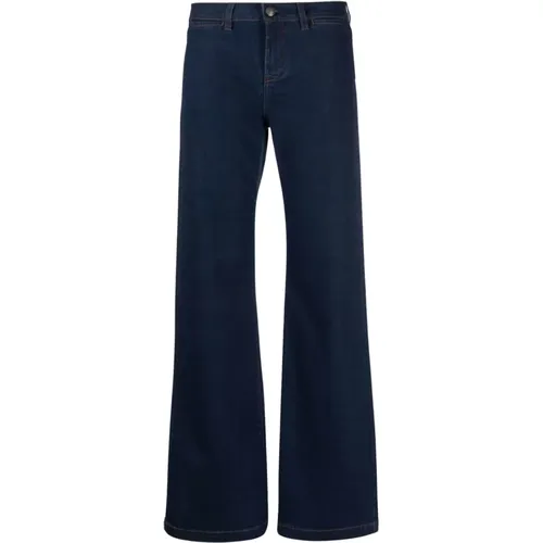 Wide Jeans , female, Sizes: W27 - Fay - Modalova