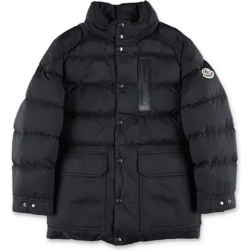 Schwarze Klopas Kurz Parka Oberbekleidung - Moncler - Modalova