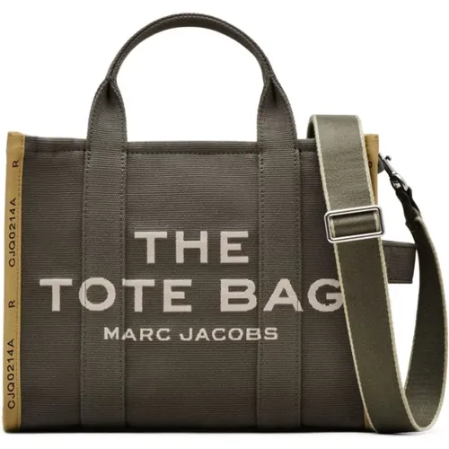 Grüne Canvas Tote Tasche , Damen, Größe: ONE Size - Marc Jacobs - Modalova
