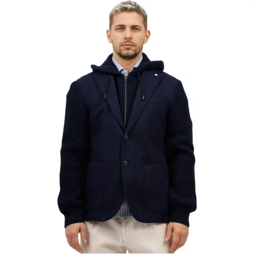 Woll-Jersey Jacke L.B.M. 1911 - L.B.M. 1911 - Modalova