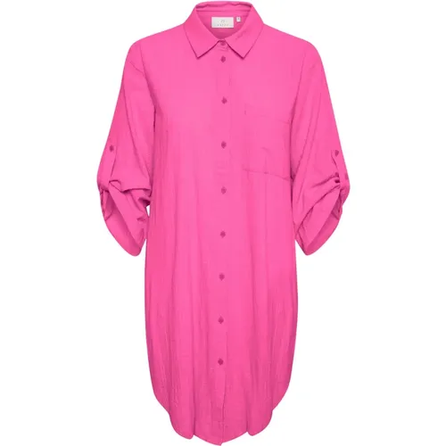 Hemd Kleid Rose Violet Kaffe - Kaffe - Modalova