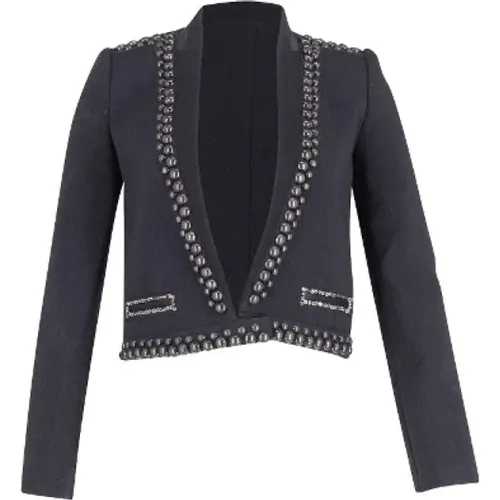 Wool Studded Blazer Jacket , female, Sizes: XS - Isabel Marant Pre-owned - Modalova
