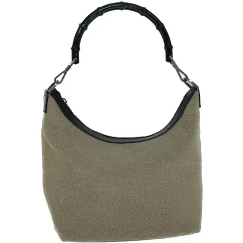 Pre-owned Canvas gucci-bags , female, Sizes: ONE SIZE - Gucci Vintage - Modalova