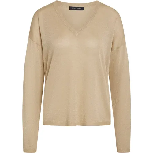 Anemonesbbmarlia Knit Sweater Gold , female, Sizes: XS, M, XL, L, S - Bruuns Bazaar - Modalova