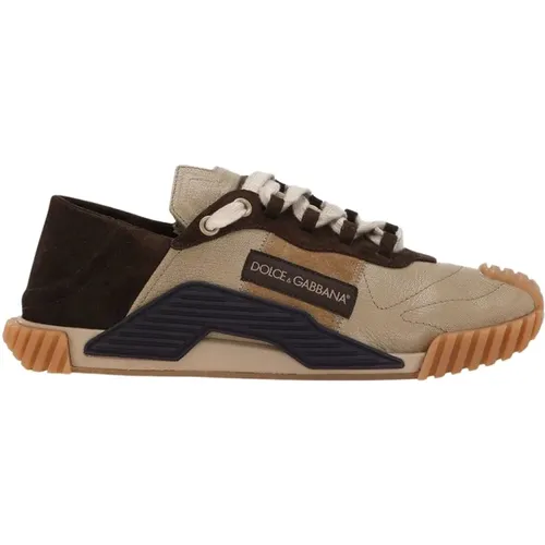 Stylish Sneakers for Fashionable Individuals , male, Sizes: 10 1/2 UK, 7 UK - Dolce & Gabbana - Modalova