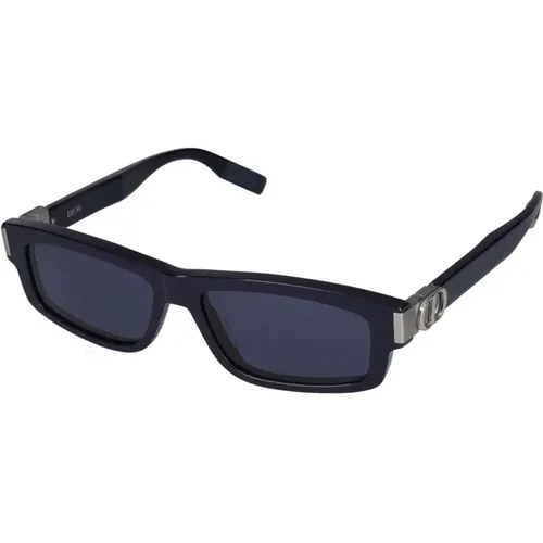 Ikonoische Herrensonnenbrille , Herren, Größe: 55 MM - Dior - Modalova