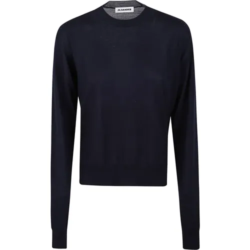 Dunkelblauer Pullover Jil Sander - Jil Sander - Modalova