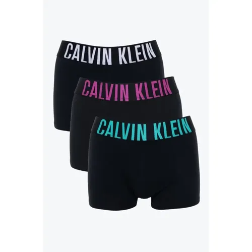 Pack Stretch Boxers - Noirs , male, Sizes: XL - Calvin Klein - Modalova