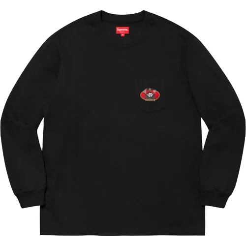 Exclusive Vampire Boy Long Sleeve , male, Sizes: M, XL - Supreme - Modalova