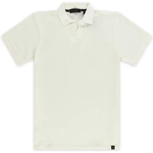 Trendiges Outline Polo Shirt , Herren, Größe: S - Aspact - Modalova