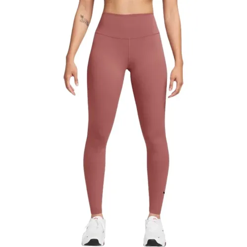 Damen Logo Leggings , Damen, Größe: L - Nike - Modalova