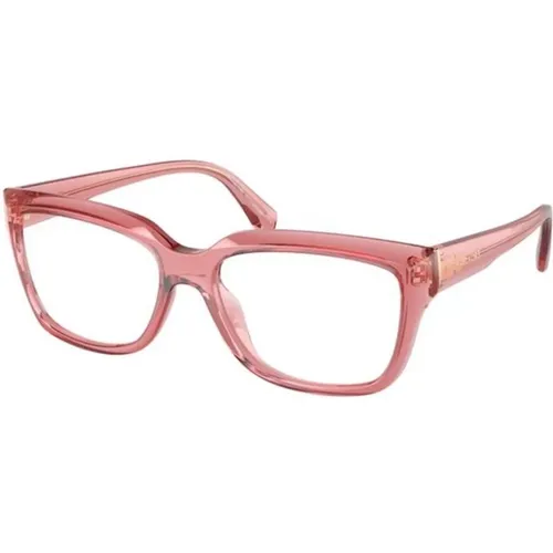 Stilvolle Rosa Brille für Frauen , Damen, Größe: 54 MM - Michael Kors - Modalova