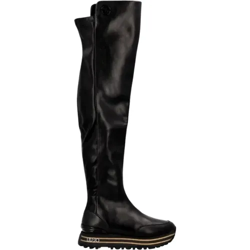 Maxi Wonder 27 Over-the-Knee Boots , female, Sizes: 5 UK, 6 UK - Liu Jo - Modalova