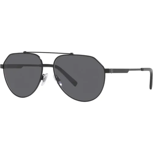 Matte /Grey Sunglasses - Dolce & Gabbana - Modalova