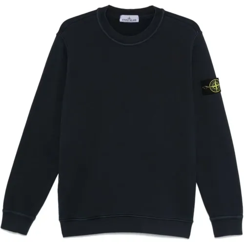 Blaue Pullover für Männer , Herren, Größe: 2XL - Stone Island - Modalova