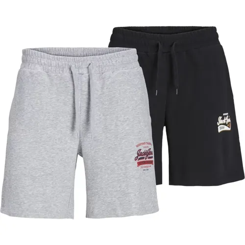 Jack Jones Shorts Logo Shorts 2 Pack , Herren, Größe: L - jack & jones - Modalova
