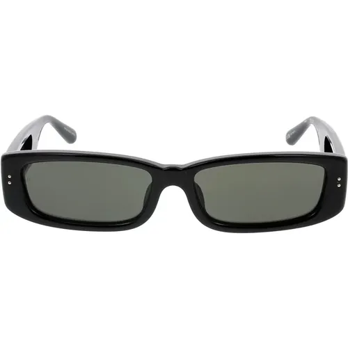 Stylish Sunglasses , male, Sizes: ONE SIZE - Linda Farrow - Modalova