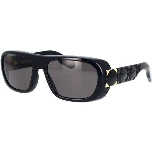 Modern Rectangular Sunglasses with Cannage Motif , unisex, Sizes: 59 MM - Dior - Modalova