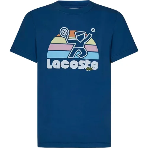 T-shirts and Polos , male, Sizes: L, S, XS, XL - Lacoste - Modalova