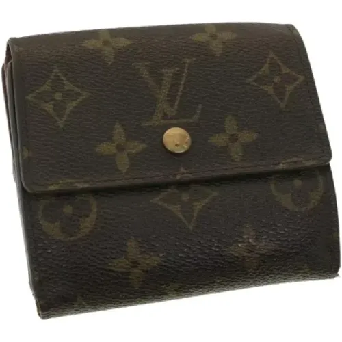 Khaki Nylon Accessory Bag , female, Sizes: ONE SIZE - Louis Vuitton Vintage - Modalova