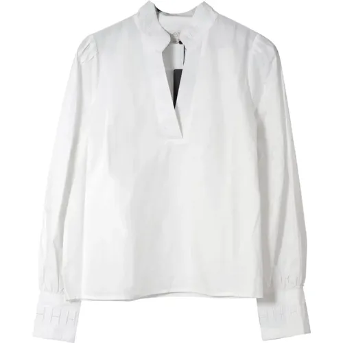 Mie Blouse , female, Sizes: XS, XL, 2XL, L, S - Hést - Modalova