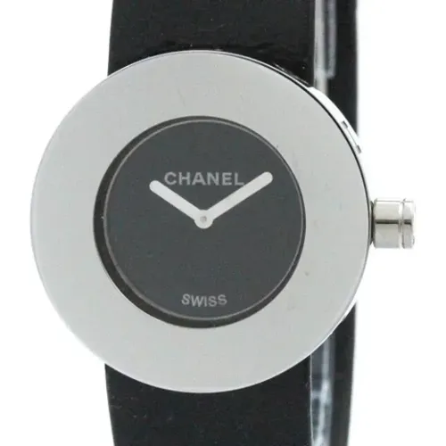 Pre-owned Stainless Steel watches , male, Sizes: ONE SIZE - Chanel Vintage - Modalova