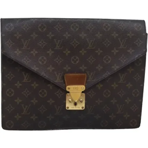 Pre-owned Leder Handtaschen , Damen, Größe: ONE Size - Louis Vuitton Vintage - Modalova