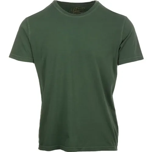 Grüne T-Shirts und Polos , Herren, Größe: L - Bl'ker - Modalova