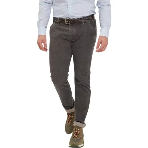 Leonard Regular Slim Fit Pants , male, Sizes: W33, W32 - Jacob Cohën - Modalova