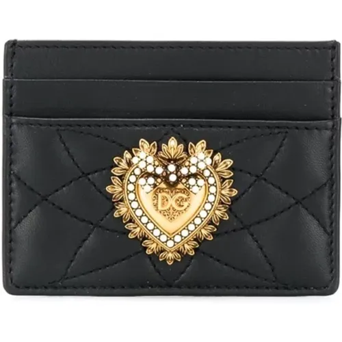 Devotion Cardholder , female, Sizes: ONE SIZE - Dolce & Gabbana - Modalova