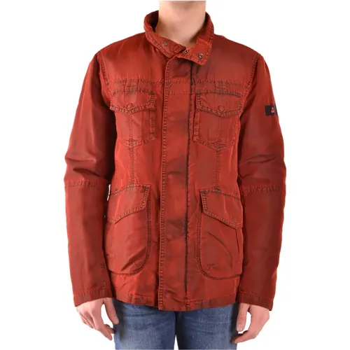 Winter Jacket, Denim Overcoat , male, Sizes: M - Peuterey - Modalova