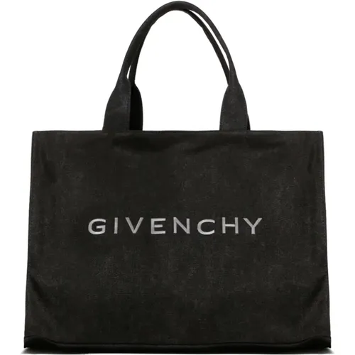 Logo Embroidered Tote Bag , male, Sizes: ONE SIZE - Givenchy - Modalova