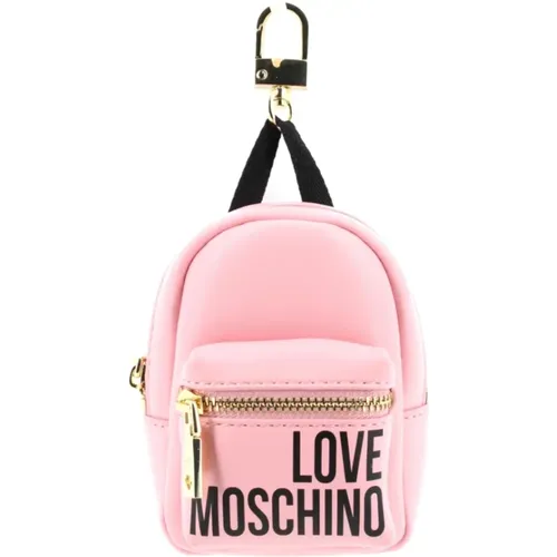 Taschenanhänger , Damen, Größe: ONE Size - Love Moschino - Modalova