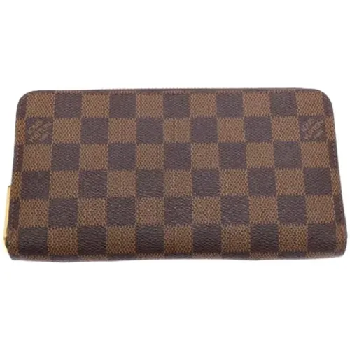 Pre-owned Canvas wallets , female, Sizes: ONE SIZE - Louis Vuitton Vintage - Modalova