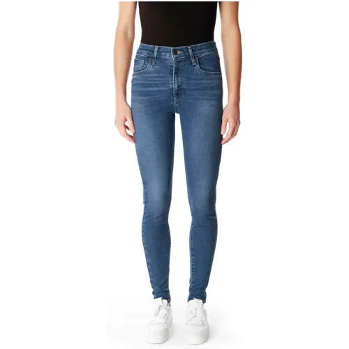 Levi's, Mile High Super Skinny Fit Jeans , Damen, Größe: W24 L32 - Levis - Modalova