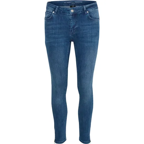 The Celina Slim Jeans , female, Sizes: W30, W25, W32, W28, W29, W35 L28, W26, W34, W33, W31, W27 - My Essential Wardrobe - Modalova