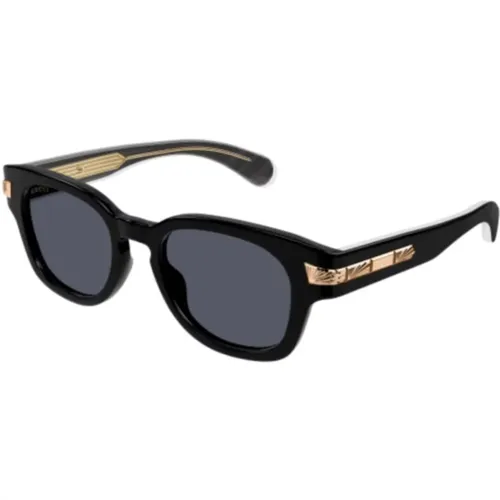 Stilvolle Sonnenbrille aus recyceltem Acetat - Gucci - Modalova