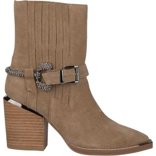 Ankle boot with strap , female, Sizes: 6 UK, 5 UK, 4 UK, 3 UK, 7 UK, 8 UK - Alma en Pena - Modalova