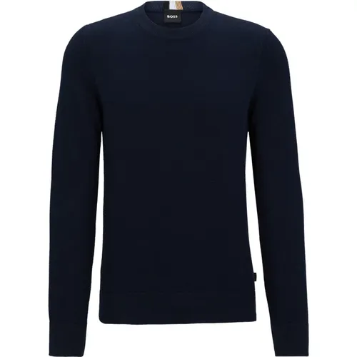 Round-Neck Strickwaren , Herren, Größe: 2XL - Hugo Boss - Modalova