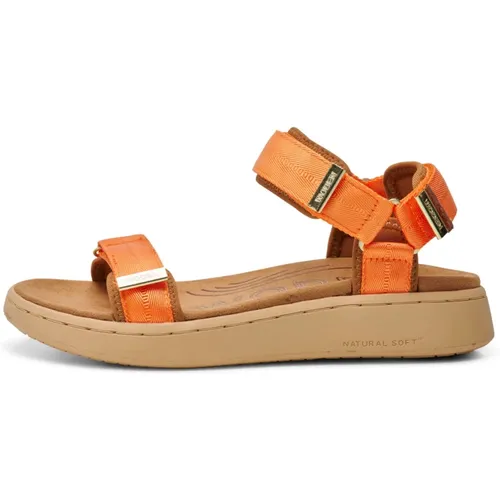 Adjustable Strap Comfort Sandal with Natural Soft Technology , female, Sizes: 8 UK, 7 UK, 3 UK, 6 UK, 9 UK - Woden - Modalova