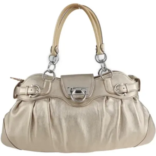 Pre-owned Leather handbags , female, Sizes: ONE SIZE - Salvatore Ferragamo Pre-owned - Modalova