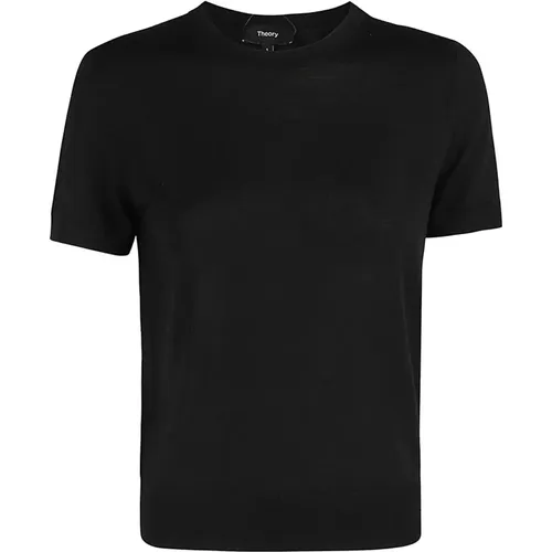 Essenzielles T-Shirt , Damen, Größe: L - Theory - Modalova