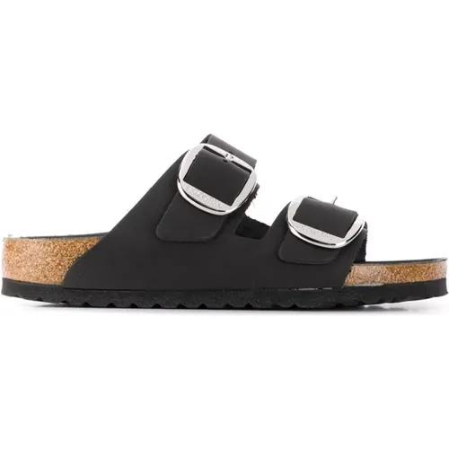 Leather Sandals with Cork Footbed , female, Sizes: 3 UK, 7 UK, 4 UK, 5 UK - Birkenstock - Modalova