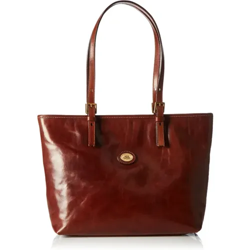 Stilvolle Shopper Tasche in Cognac - The Bridge - Modalova