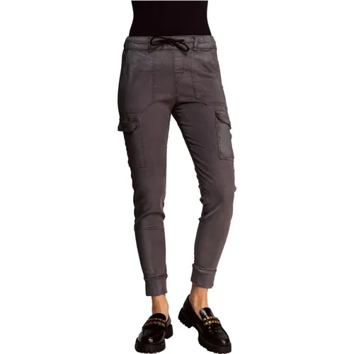 Blue Cargo Pants , female, Sizes: XL, 2XS, XS - Zhrill - Modalova