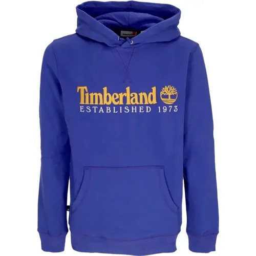 Th Anniversary Hoodie Clematis , male, Sizes: L, M, S - Timberland - Modalova