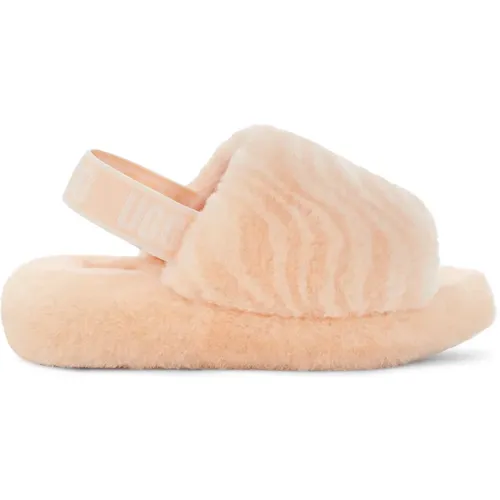 Fluff Yeah Wavy Slides , Damen, Größe: 38 EU - Ugg - Modalova