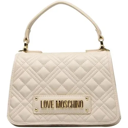 Handtasche mit Verstellbarem Schulterriemen , Damen, Größe: ONE Size - Love Moschino - Modalova