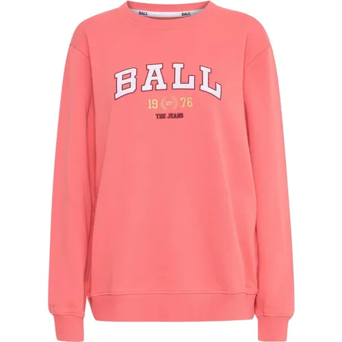 Rose Hip Sweatshirt , Damen, Größe: L - Ball - Modalova