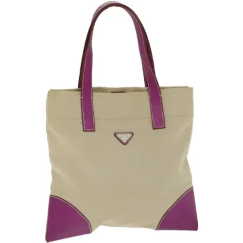 Pre-owned Canvas totes , Damen, Größe: ONE Size - Prada Vintage - Modalova